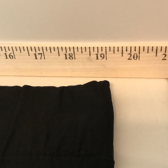 FIG & BLU Stretch Midi Skirt Black Rayon Blend Women’s Plus Size 3X - Picture 3 of 12